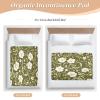 Kigai Small Flowers Pee Pads for Kids 34x52 inch Absorbent Reusable Underpad Leakproof Quick Drying Potty Training Pad Diaper Changing Pad for Crib and Toddler Mattress view 4