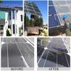 3-12M Window Cleaning Pole, Water Fed Telesbrush, Extendable Cleaner Conservatory Roof, Cleaning Photovoltaic and Solar Panels/6M Rod/50Cm Brush Head view 2