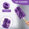 14 Pcs Duster Refill Fleece Refills for Swiffer, Dry/Wet Dual Use Clean Heads Reusable Fleece Duster Pads Refills for Ceiling Fan, Hardwoods Window Kitchen Floor view 4