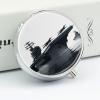 Aircraft Carrier Round Pill Box Travel Portable Pill Case 23 Compartment Medicine Metal Tablet Vitamin Holder Organizer for Purse Pocket view 4