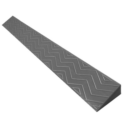 Ramps Threshold Ramp, Doorways Wheelchair Ramps, Non-Slip for Doorway Indoor or Outdoor, Bathroom, Garage and Supermarket Entrance, Cuttable (Color : Red, Size : 5.5cm) (Grigio 4.5cm)