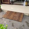Wooden 8 Inch Height Outdoor Curb Ramp for Cars Bikes Wheelchair Motorcycle Durable Entry Ramp for Doorway Threshold/Wheelchair Walker 75x50x20cm (70x50x20cm/27.5x20x8 in) view 1