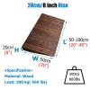 Wooden 8 Inch Height Outdoor Curb Ramp for Cars Bikes Wheelchair Motorcycle Durable Entry Ramp for Doorway Threshold/Wheelchair Walker 75x50x20cm (70x50x20cm/27.5x20x8 in) view 2