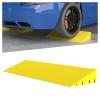 1-15 Centimetre High Threshold Step Cushion Plastic Kerb Ramp Kerb Ramp Cushion Non-slip Frosted Textured Design Removable Base Vehicle Climbing Cushion Lengths Can Be Stitched Together(Yellow,H8CM) view 1