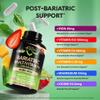 Bariatric Multivitamin - 45 mg Iron Supplements - Made in USA - for Women & Men - All-in-One, 21 Essential Vitamins - Gastric Sleeve Support - Free of Sugar, Gluten & Soy - 180 Capsules, Once Daily view 3
