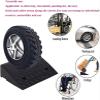 Ramps Threshold Ramp, Rubber Ramps Car Threshold Slope Pad Speed Bump Along Road Accessible PVC Anti-Stress Wheelchair Ramp Pets in and Out, 9 Sizes(Black,50x32.5x13cm) (Black 50x32.5x13cm) view 4