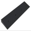 Threshold Ramp Wheelchair Solid Rubber Non-Slip for Room Door Handicap Ramps Wear-Resistant Kerb Anti-Slip (zwart 10cm/4in Rise) 8cm/3in (Black 9cm/3.5in Rise) view 1