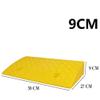 Heavy Duty Rubber Threshold Ramp for Wheelchairs Scooters Cars Trailers Trucks and Bikes Non Slip Driveway Curb Ramp 20x20x7.5in Black (Y 50x27x9cm/20x10.6x3.5in) view 2