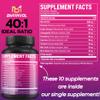 BMVINVOL Inositol Supplement - Myo-Inositol and D-Chiro Inositol Ideal 40:1 Ratio - Plus Berberine, Cinnamon, Ashwagandha + 5 More - 150 Capsules view 2