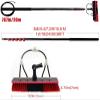 Cleaning Brush Photovoltaic Cleaning Brush,Window Cleaning Pole,Window Cleaner Kit,Water/Hose Fed Pole,Window Cleaning Brush Equipment,Cleaning Photovoltaic and Solar Panels,3.6M/12Ft view 2