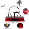 Cleaning Brush Photovoltaic Cleaning Brush,Window Cleaning Pole,Window Cleaner Kit,Water/Hose Fed Pole,Window Cleaning Brush Equipment,Cleaning Photovoltaic and Solar Panels,3.6M/12Ft view 4