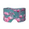 A Flock of Flamingos Adjustable Sleep Eye mask and Earmuffs, Unisex Side Sleeping Headband (26.8 * 4.3 inches), Indoor and Outdoor Travel Yoga Comfort Cover, view 1