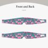 A Flock of Flamingos Adjustable Sleep Eye mask and Earmuffs, Unisex Side Sleeping Headband (26.8 * 4.3 inches), Indoor and Outdoor Travel Yoga Comfort Cover, view 2