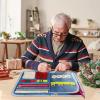 Adults Sensory Blankets - Dementia Blanket, Sensory Blanket for Calming Elderly, Versatile Fidget Book, Dementia Alzheimers Products, Fidget Blanket for Adults with Dementia for Patients view 3