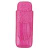 Eujgoov Cigar Case Holder, Cigar Case Holder, Leather Wear for Birthday (Pink) view 2