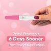 Wondfo Early Result Pregnancy Test Sticks-6 Days Before Missed Period-Rapid Detection at Home Pregnancy Test (5 Pack) view 2