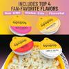 Opopop Microwave Popcorn - Variety 4-Pack Gourmet Popcorn Kit, Collapsible Silicone Popcorn Popper, Popcorn Maker, Gluten Free Snacks Variety Pack, BPA-Free and Dishwasher Safe (New Flavors) view 2