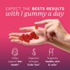 Biotin Gummies for Hair, Skin & Nails. 5,000 mcg High Potency Vegan Vitamins for Faster Hair Growth, Stronger Nails & Healthy Skin. with Vitamins C & E, 30 Gummies view 2