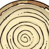 Club Pack of 96 Brown and Beige Disposable Woodland Paper Party Banquet Dinner Plates 9" view 3