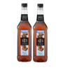 1883 Maison Routin Sugar Free Caramel Syrup, 2 Count of 1 Liter Each, Non-GMO, Vegan, Kosher, Gluten Free, French-Made, Flavored Syrup view 1