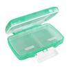 Ezy Dose Moisture-Proof Travel Pill Case, 4 Compartments, Green, Small view 1
