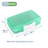 Ezy Dose Moisture-Proof Travel Pill Case, 4 Compartments, Green, Small view 3
