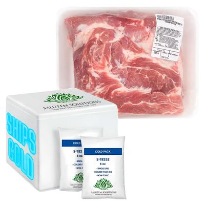 Salutem Vita - Whole Steak Ready Bone-In Pork Shoulder Butt 8.5 lbs. (actual weight may vary within 5%)