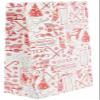 Christmas Treat Sacks, Holiday Treat Bags ~ Traditional Design ~ Merry Christmas ~ Includes 12 Bags 5 inches x 10 inches x 3 inches view 1