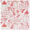 Christmas Treat Sacks, Holiday Treat Bags ~ Traditional Design ~ Merry Christmas ~ Includes 12 Bags 5 inches x 10 inches x 3 inches view 2