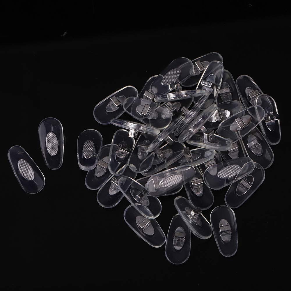 20 Pairs Soft Inserted Type Anti Slip Nose Pads Glasses Sunglasses Accessories Inserted Nose Features a Design Locks in with Easy Nose PadSoft Nose PadGlasses Nose PadSunglasses
