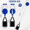 14Pcs Retractable Clip, Lighter Holder Keychain with Clip Classic Lighter Cover, Retractable Keychain Holder for Convenience view 3