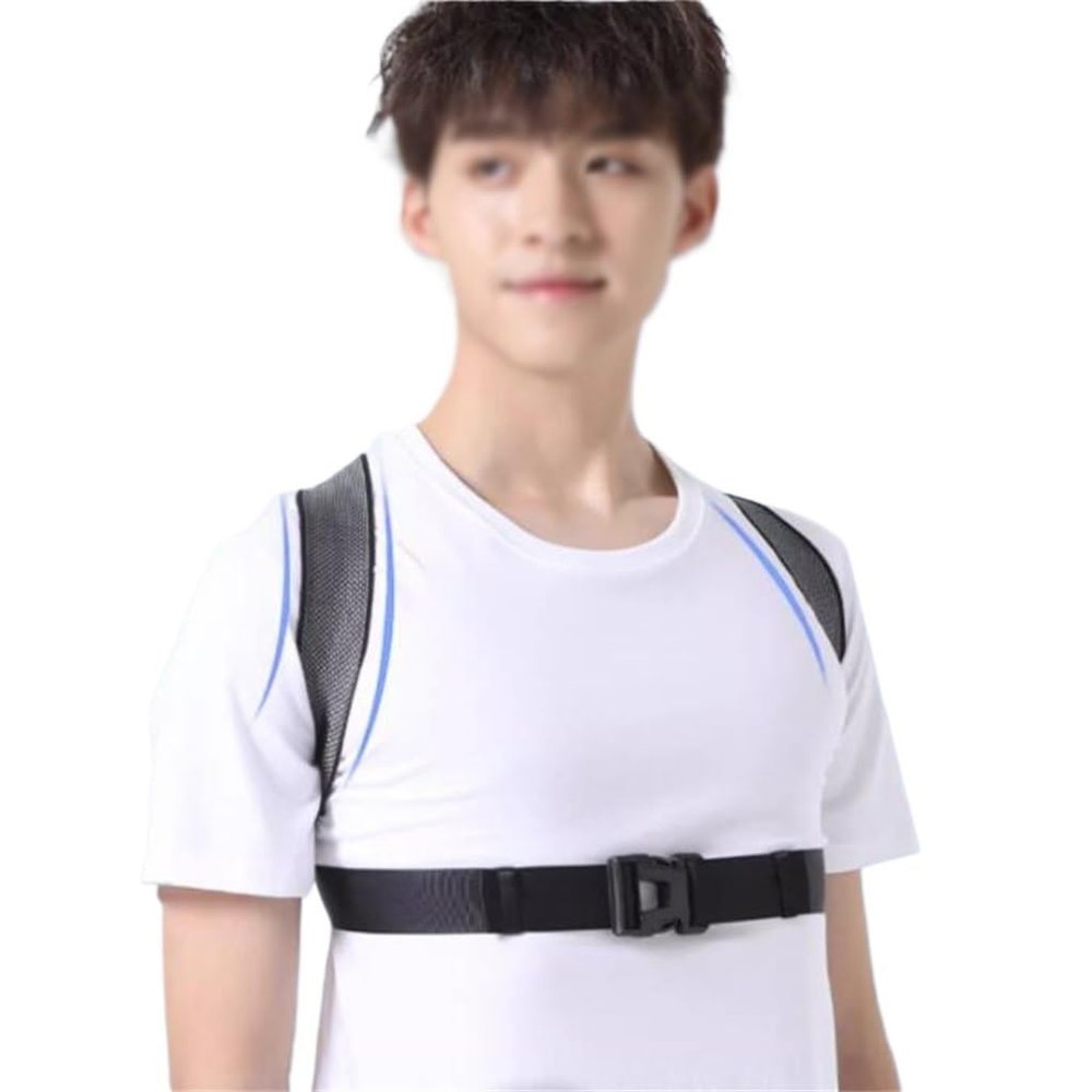 HIONJIN Positive Pine Improvement Back Artifact Anti-Hunchback Orthotics Male Adult Invisible Posture with Correction