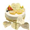10pcs Happy Mother's Day Cake Topper Gold Acrylic Cupcake Decorating for Mother's Day Party Cake Decoration view 1