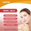 LOVITA Royal Jelly 333 mg, 3:1 Concentrate, with 20mg 10-HDA, Natural Source Super Food, Supports Skin Health & Energy Production, 60 Capsules view 3