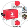 330 Piece First Aid Kit, Premium Waterproof Compact Trauma Medical Kits for Any Emergencies, Ideal for Home, Car, Travel, Camping, Hiking, Truck, Office, Sports (Medium) view 3