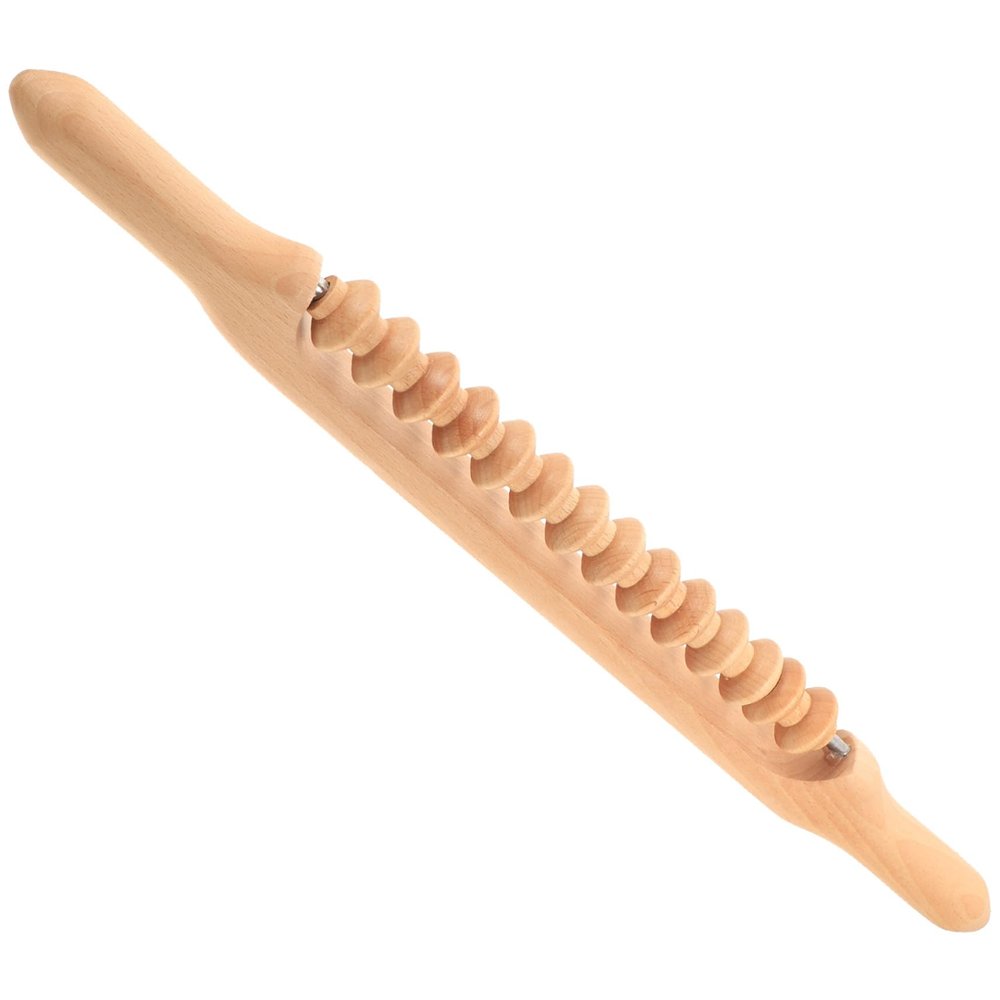 BEBEMOKO Wooden Roller Stick for Full Body Relief Ergonomic Design to Promote Circulation and Alleviate Fatigue for Home and Friends