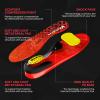 Welnove Metatarsal Insoles for Men and Women - Medium Arch Support - Metatarsal Pain Relief, Plantar Fasciitis, Flat Feet - Insoles for Standing All Day - Shock Absorption, Cushioning - M view 4