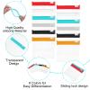 12 Pcs Zippered Pill Pouch Slide Lock Storage Bags Reusable Mini Seal Portable Medicine Baggies Self-Sealing Travel Plastic Case for Home Office Organizing Small Items view 3