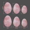 ASNAT Undrilled Rose Quartz Yoni Egg Set Jade Eggs Obsidian Kegel Exercise Muscles Tightening Ball Yoni Eggs Exerciser-Green Stone view 2