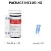 50 Hemoglobin Test Strips for URIT Hemoglobin Test Meter (Meter is not Include), Easy for Home Use, 50 Test Strips Total with 50 Lacets. view 3