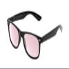 Medspex Melbourne Pink Tint FL-41 Reading Glasses +3.00 Black Men Women Blue Light Sensitivity Migraine Glasses FL41 Readers view 1