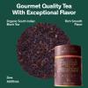 August Essentials English Breakfast Handcrafted Organic Black Tea for Daily Enjoyment Full-Bodied Flavor & Bittersweet Cocoa Notes in a 15 Tea Bag Packaging (1.8oz) view 2