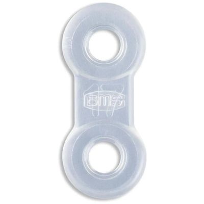 25 Pack: Replacement Straps for EMA Anti-Snoring Appliance, EMA Replacement Elastic Strap, Snore Guard Bands, Compatible with Myerson EMA Snore Appliance (Clear (Extra Firm), 17mm)