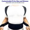 The Natural Posture Posture Corrector for Men and Women - Lumbar Back Brace and Shoulder Straightener - Helps Provide Lower Back Support and Relief - Adjustable, Comfortable and Easy to Wear view 4