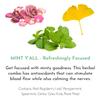 Herbal Blend for Smoke and Tea - Smoke & Brew Mint Ya'll for Refershing Focus - Peppermint, Spearmint and Rose Petal - Organic and Wildcrafted Herbs (1oz Bag) view 3