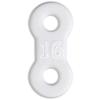 25 Pack: Replacement Straps for EMA Anti-Snoring Appliance, EMA Replacement Elastic Strap, Snore Guard Bands, Compatible with Myerson EMA Snore Appliance (White (Soft), 16mm) view 1