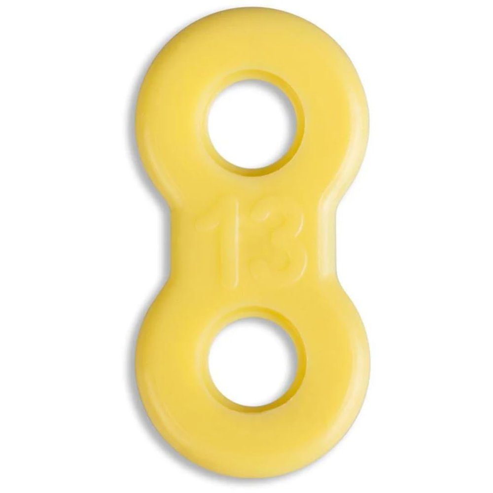 25 Pack: Replacement Straps for EMA Anti-Snoring Appliance, EMA Replacement Elastic Strap, Snore Guard Bands, Compatible with Myerson EMA Snore Appliance (Yellow (Medium), 13mm)