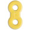25 Pack: Replacement Straps for EMA Anti-Snoring Appliance, EMA Replacement Elastic Strap, Snore Guard Bands, Compatible with Myerson EMA Snore Appliance (Yellow (Medium), 13mm) view 1