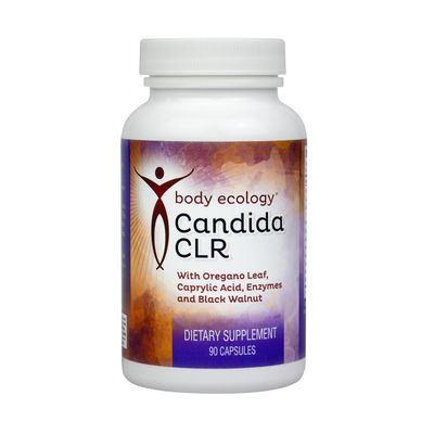 Body Ecology Candida CLR | Healthy Microbiome Supplement | Restore Gut Health | 90 Count