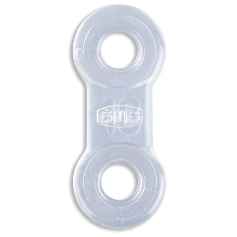 25 Pack: Replacement Straps for EMA Anti-Snoring Appliance, EMA Replacement Elastic Strap, Snore Guard Bands, Compatible with Myerson EMA Snore Appliance (Clear (Extra Firm), 18mm)